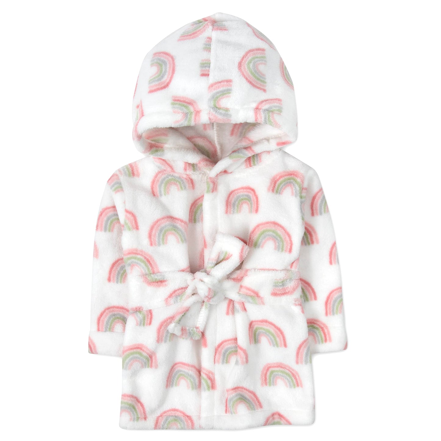 Baby and Infant Bath Robe with Hood and Baby Beach Cover Up for Boys and Girls 0-9 Months (Enchanted Evening)
