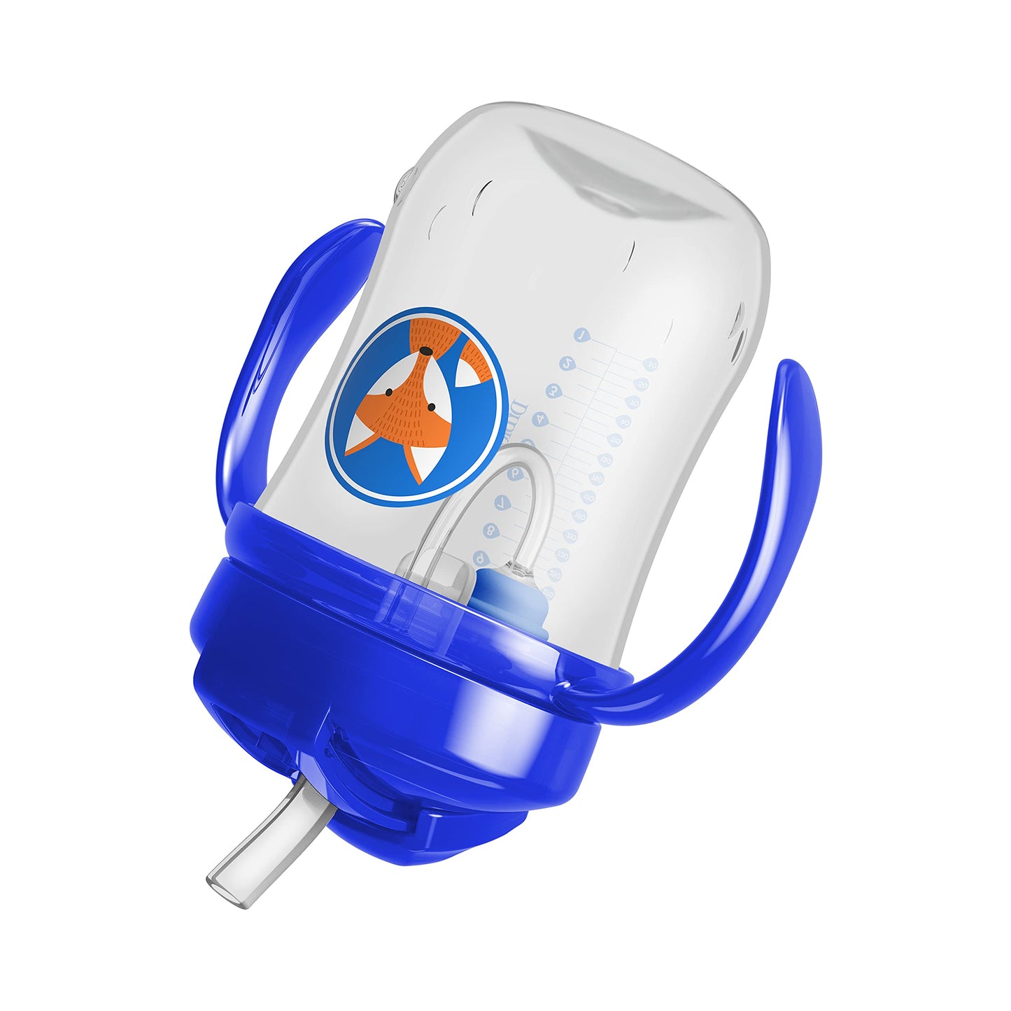 Dr. Brown's Milestones, Baby's First Straw Cup Sippy Cup with Straw, 6m+, 9oz/270ml, Coral, BPA Free