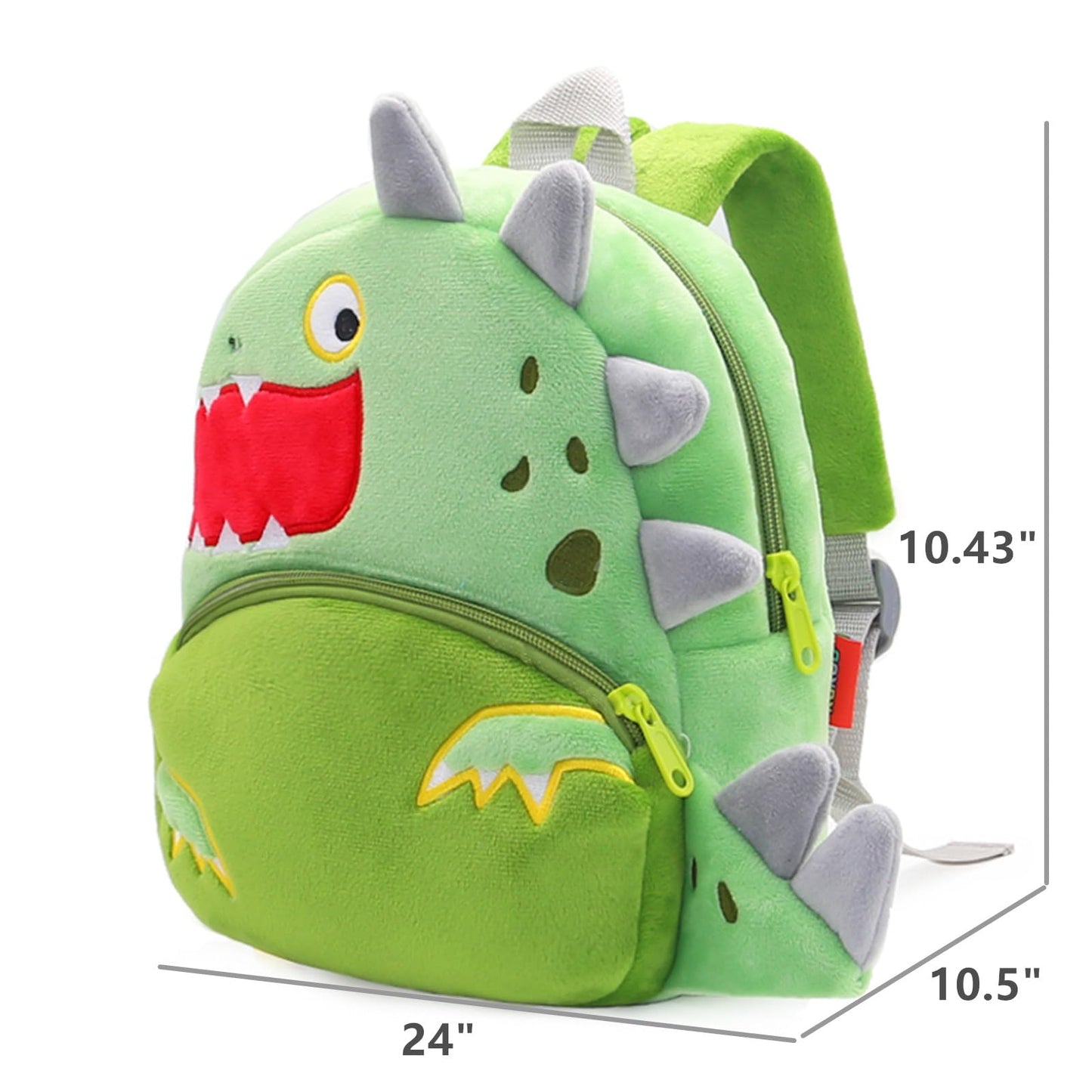 Toddler Backpack for Boys and Girls, Cute Soft Plush Animal Cartoon Mini Backpack Little For Kids 2-6 Years (Cows)