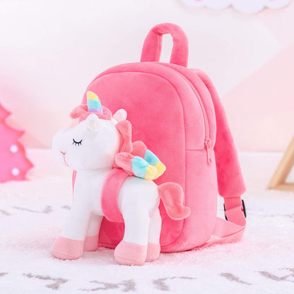 Lazada Girls Backpack with Doll Toddler Toys Baby Girls Gifts Rag Dolls 9.5“
