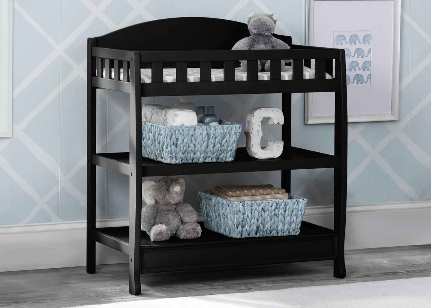 Delta Children Infant Changing Table with Pad, White