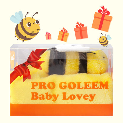 Pro Goleem Duck Security Blanket Soft Yellow Baby Lovey Unisex Lovie Baby Gifts for Newborn Toddler Snuggle Toy Stuffed Animal 16 Inch