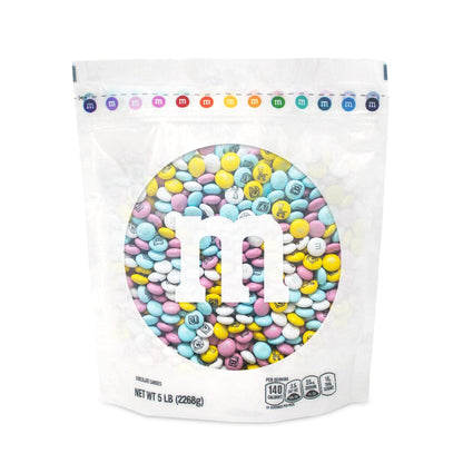 M&M'S World It's A Boy Milk Chocolate Candy 2lb Bag with White and Blue M&M'S for Baby Boy Showers Gender Reveal Parties and Baby Celebration Favors
