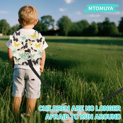 Toddler Harness with Anti Lost Wrist Link - Baby Safety Leash for Kids for Travel for Crowded Parks, Airports