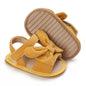SOFMUO Baby Girls Sandals Premium Soft Sole Infant Indoor Flat Newborn Slippers Lightweight Comfort Toddler Summer Princess Dress Shoes