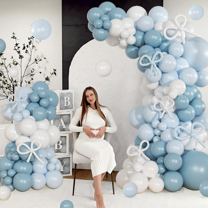 Dusty Pink Balloon Arch Kit 126 Pcs Pink and Sand White Balloon Arch Garland Kit Include Dusty Pink Sand White Balloons for Wedding Birthday Baby Shower Gender Reveal Decorations