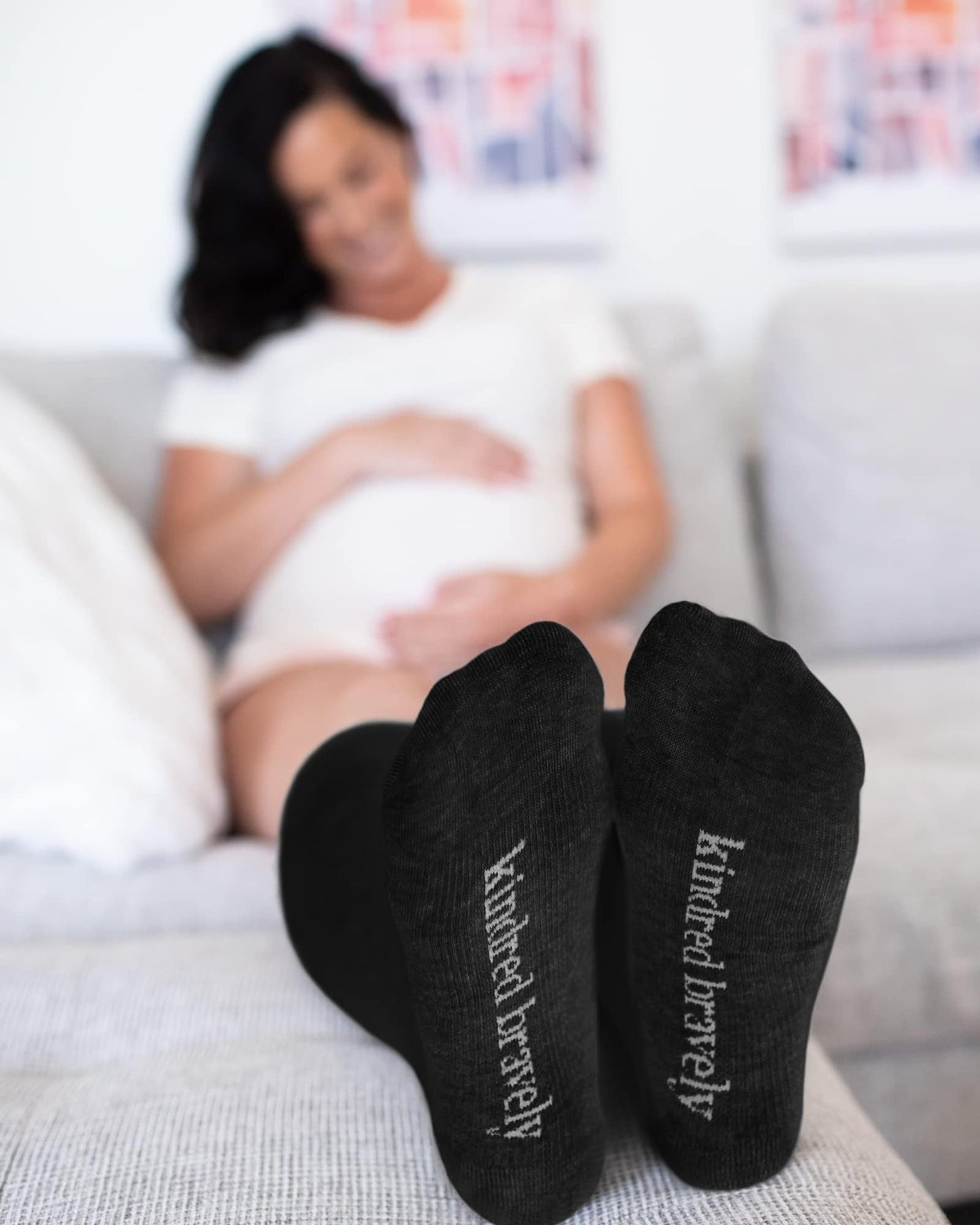 Kindred Bravely Compression Socks 2-Pack | Graduated Compression Socks for Circulation Pregnancy Travel