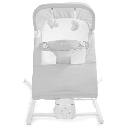 Baby Delight Alpine Deluxe Portable Bouncer, Infant, 0-6 Months, 100% GOTS Certified Cotton Fabrics, Organic Oat