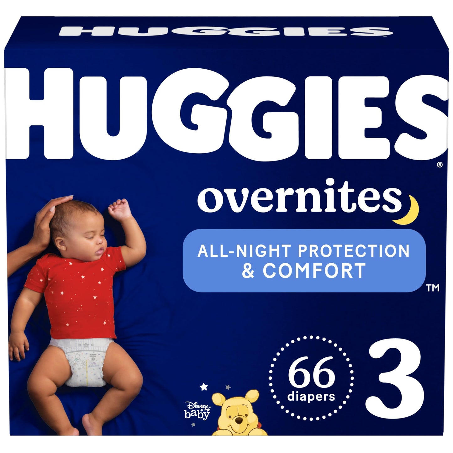 Huggies Size 5 Overnites Baby Diapers: Overnight Diapers, Size 5 (27+ lbs), 100 Ct (2 Packs of 50)