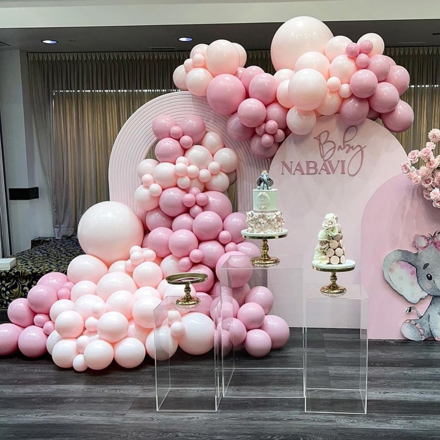 Beige Balloons, 60 PCS 12 Inch Cream Nude Sand White Clear Latex Birthday Balloons for Birthday Baby Shower Wedding Party Decorations