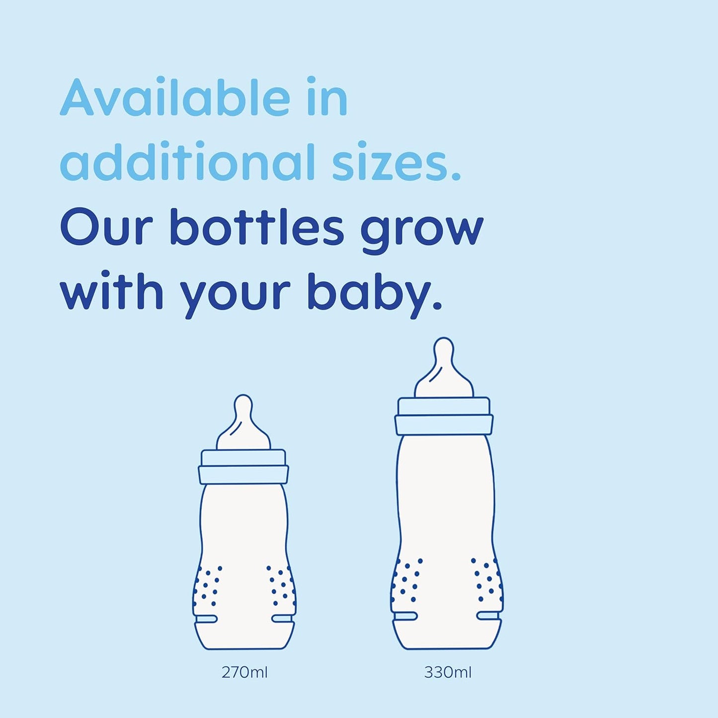 330ml Pack Of 2 Pink Mam Baby Bottle With Spill Free Lid