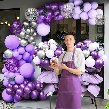 155Pcs Sage Green Arch Kit with Pea Green White Gold Balloons for Baby Shower Bridal Shower Birthday Engagement Wedding Wild One Party Decorations