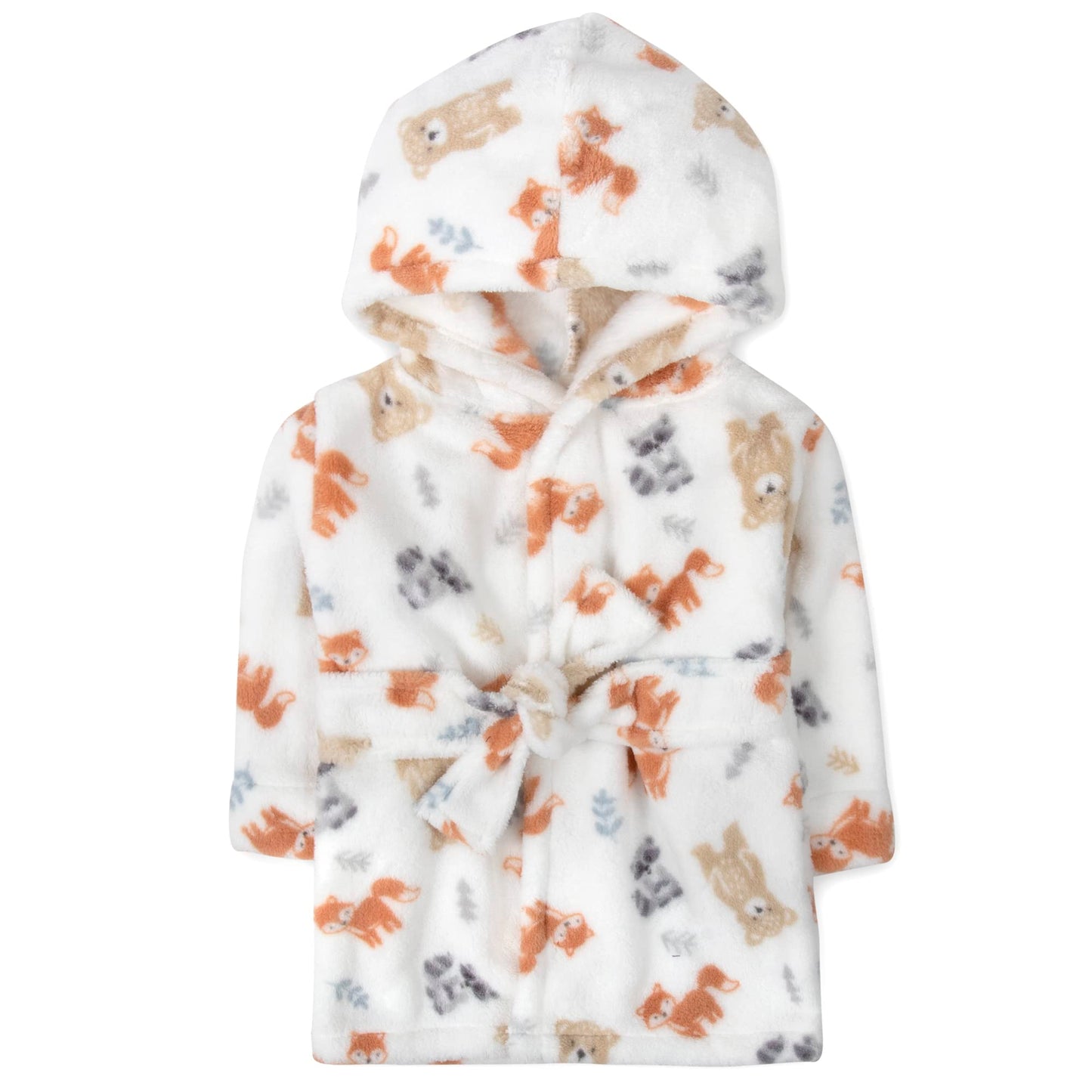 Baby and Infant Bath Robe with Hood and Baby Beach Cover Up for Boys and Girls 0-9 Months (Enchanted Evening)