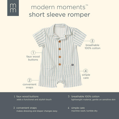 Modern Moments by Gerber baby-boys Short Sleeve Romper