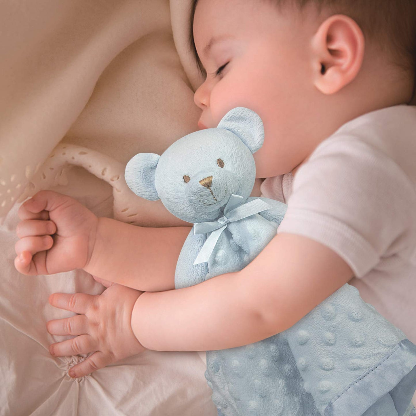 Pro Goleem Duck Security Blanket Soft Yellow Baby Lovey Unisex Lovie Baby Gifts for Newborn Toddler Snuggle Toy Stuffed Animal 16 Inch