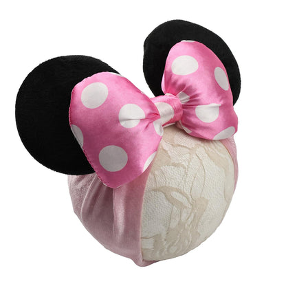 JIAHANG Baby Leopard Bows Turban Knotted Head Wraps, Hair Bows Headbands Stretchy Hair bands for Infant Toddlers Girls (pink leopard)