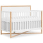 Dream On Me Owen 5-in-1 Convertible Crib in White Oak, Greenguard Gold & JPMA Certified Baby Crib, Converts from Crib to Toddler Bed, Day Bed, Kids Sofa & Full Size Bed