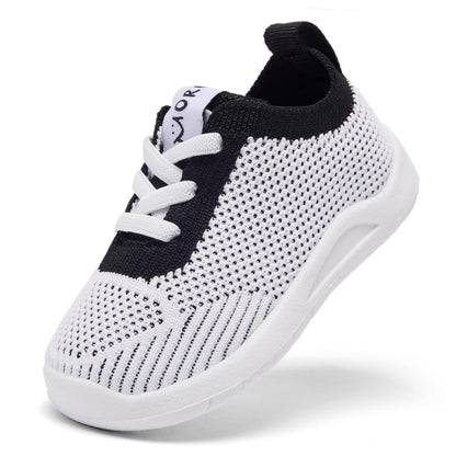 MORENDL Toddler Shoes Baby Walking Sock Shoes Infant Sneakers 0-4 Years Boy Girl Barefoot Tennis Shoe Non-Slip Brethable
