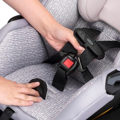 Evenflo LiteMax 35 Infant Car Seat (River Stone), Lightweight, Extended Use, Belt Lock-Off, Ergonomic Handle