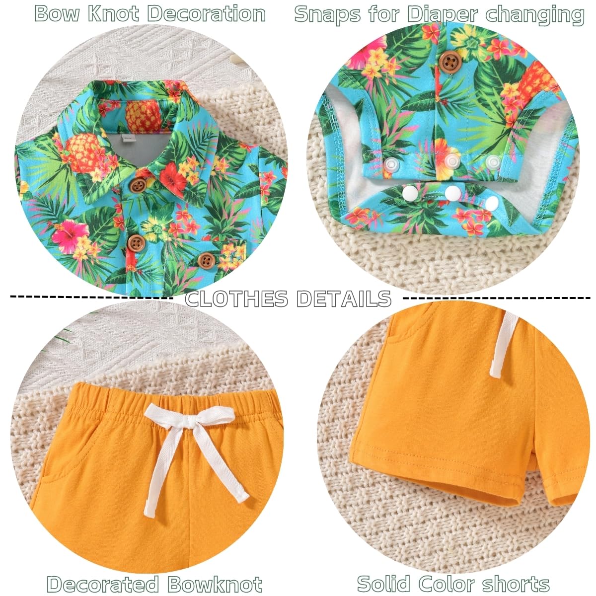 Baby Boy Hawaiian Outfit