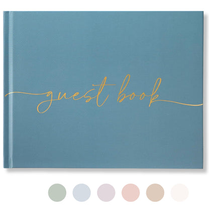 Lamare Elegant Blank Page Wedding Guest Book – The Perfect Polaroid Guest Book for Wedding Receptions, Birthdays, Baby Showers, and Special Events – A Stylish Sign-in Book for Guests