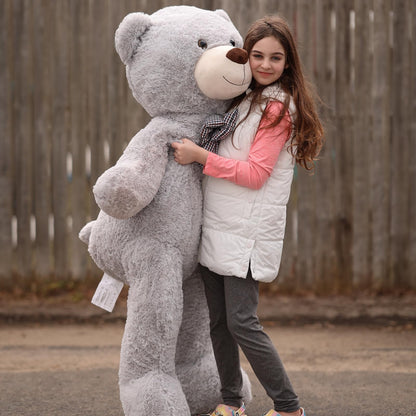 51 inch Big Teddy Bear Cute Giant Stuffed Animals Soft Plush Toy for Girlfriend Kids for Birthday Christmas Valentine's Day