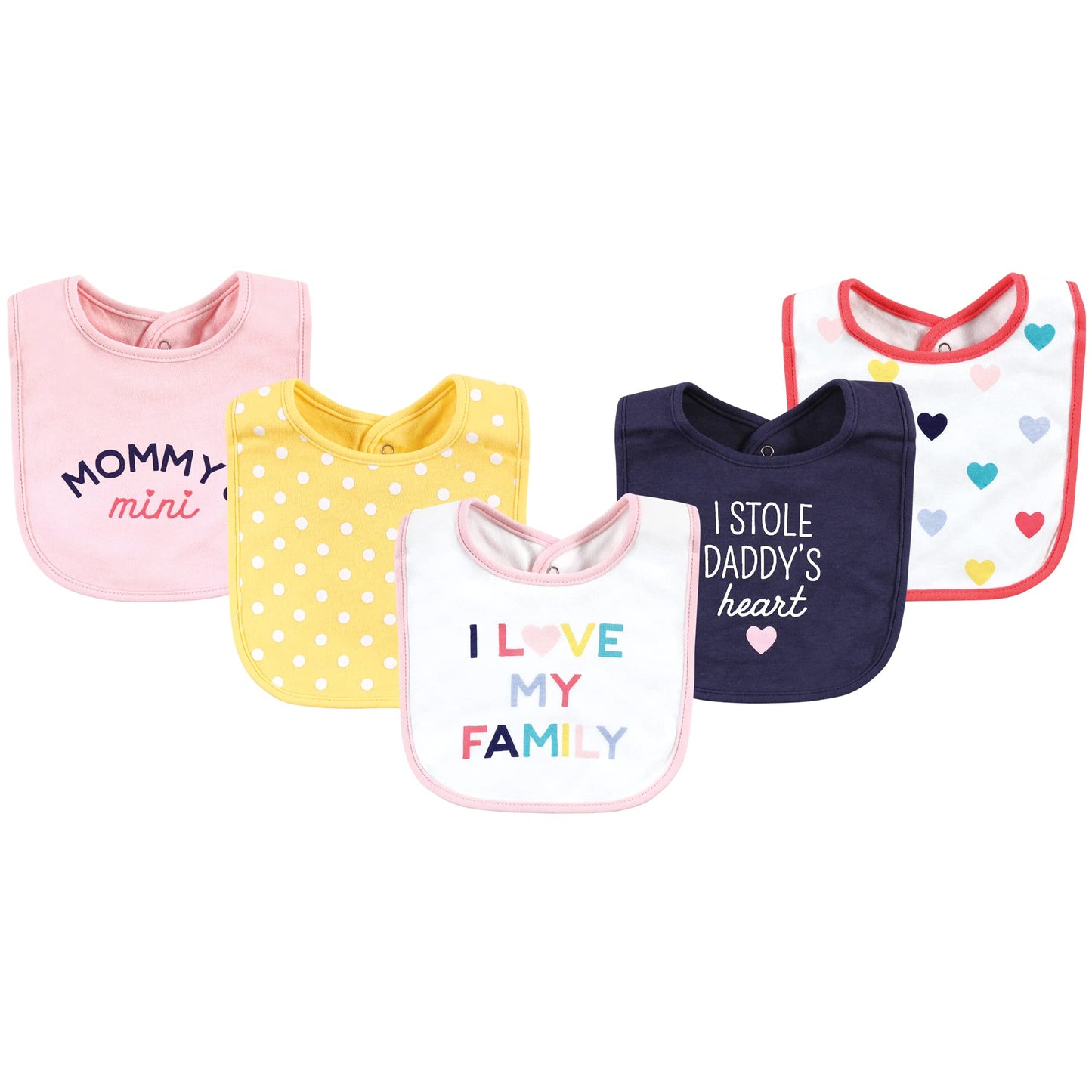 Hudson Baby Unisex BabyCotton Bibs
