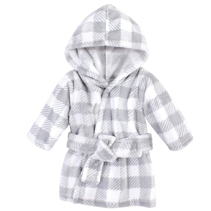 Hudson Baby Unisex Baby Plush Animal Face Bathrobe