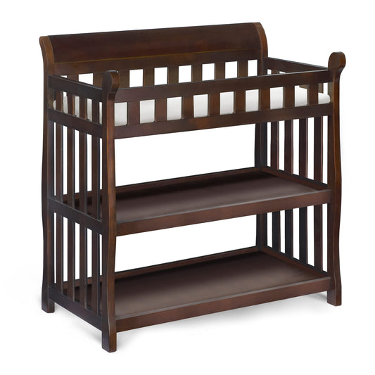 Delta Children Eclipse Changing Table with Changing Pad, White