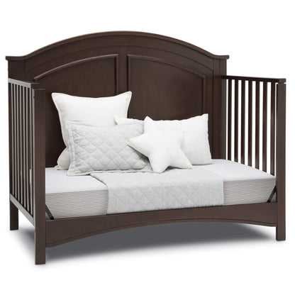 Delta Children Perry 6-in-1 Convertible Crib - Greenguard Gold Certified, Bianca White