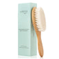 Natemia Wooden Baby Hair Brush | Natural Soft Bristles for Newborns & Toddlers | Gentle Cradle Cap Care | Ideal Baby Registry Gift