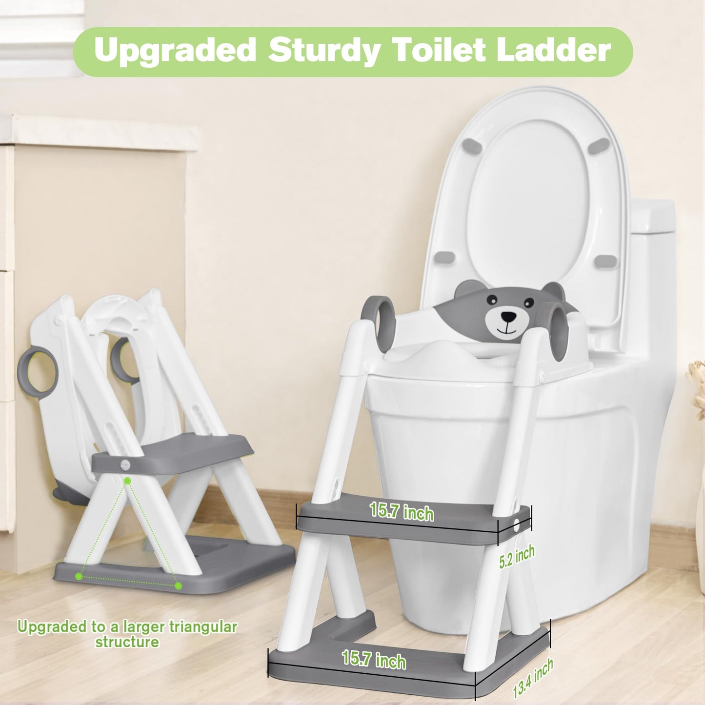 Training Toilet Ladder, Multi-Use, Convenient and Suitable for Most Situations，Girls, Boys