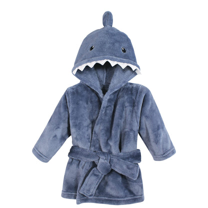 Hudson Baby Unisex Baby Plush Bathrobe and Toy Set