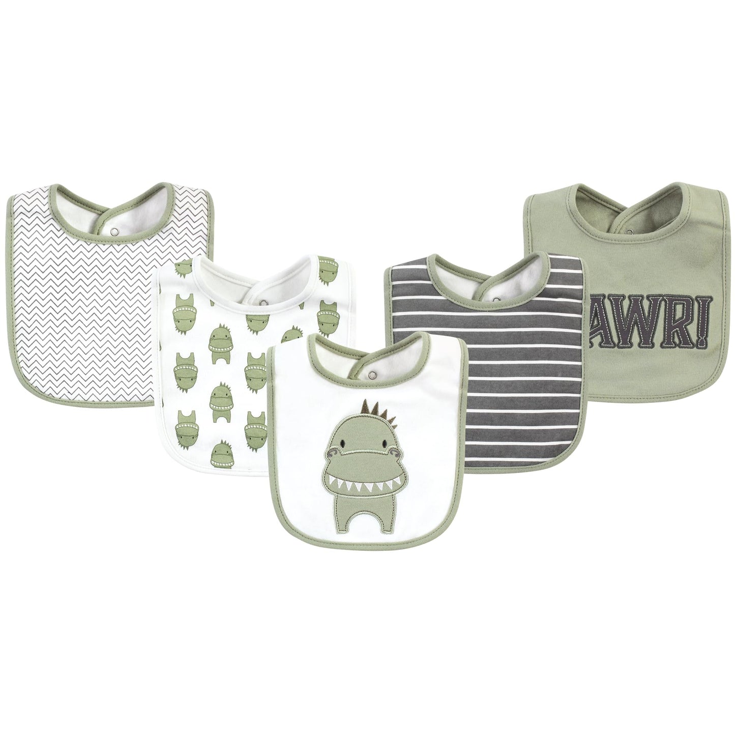 Hudson Baby Unisex BabyCotton Bibs