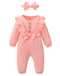 Mioglrie Newborn Baby Girl Clothes One Piece Jumpsuits Clothes Short Sleeve Rompers Summer Clothes for Baby