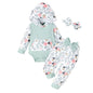 Newborn Infant Baby Girl Clothes 0-3-6-9-12-18 Months Outfits Sets Romper + Pants + Bow Headband for Girls