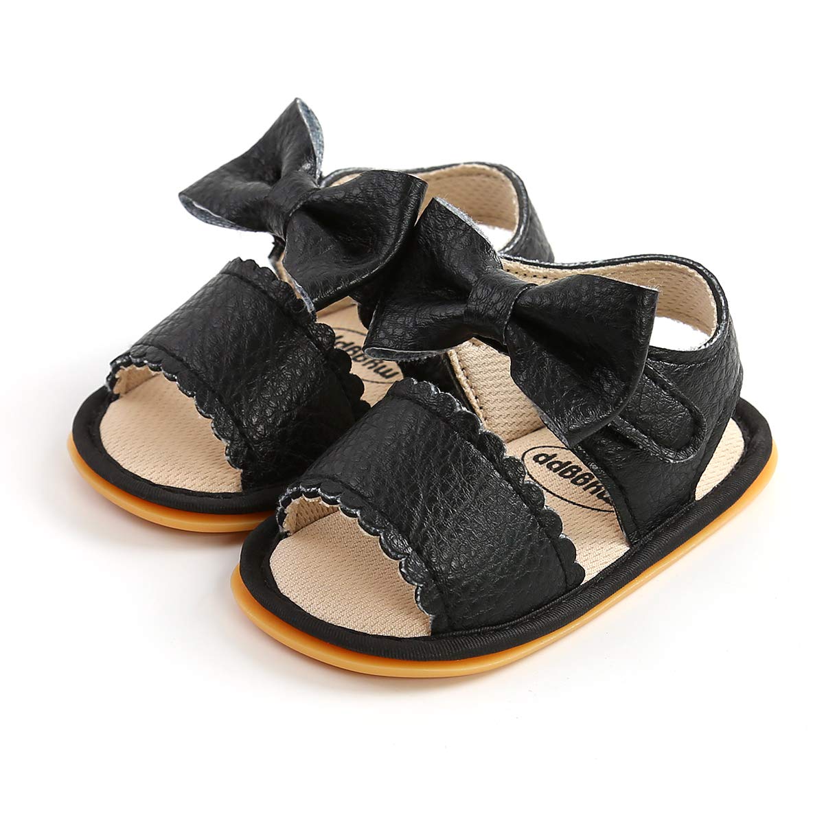 Baby Girl Sandals Summer Crib Shoes Bowknot Soft Sole Infant Girls Princess Dress Flats First Walker Shoes