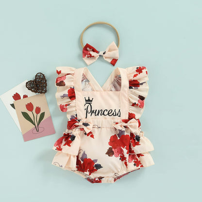 Baby Girls Summer Denim Romper Clothes Dress Newborn Onesie Sunsuit 3 6 9 12 18 Months One-Piece Jumpsuits Outfits