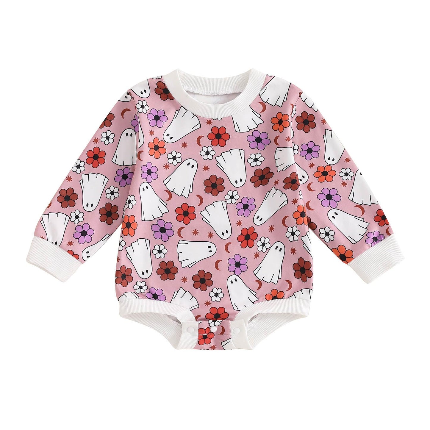 Easter Newborn Baby Girl Clothes Fuzzy Bunny Embroidery Romper Sweatshirt Bubble Jumpsuit Toddler Baby Girl Outfit