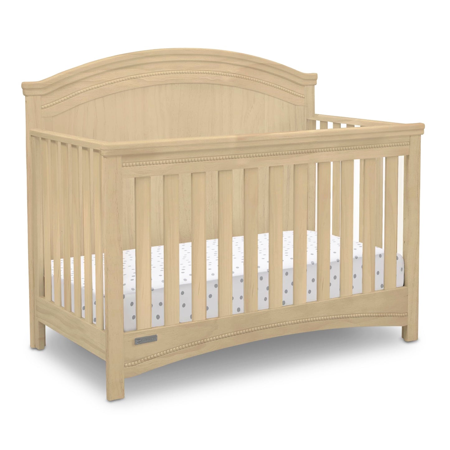 Delta Children Simmons Kids SlumberTime Emma Convertible Crib N More, Grey