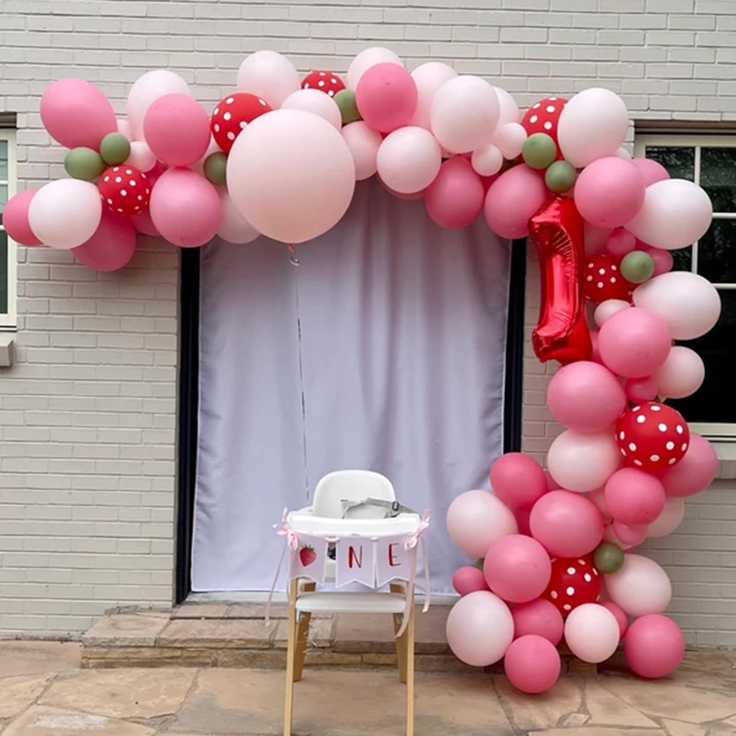 Neutral Balloons Arch Kit, Pink Beige Boho Balloons Garland with Double Stuffed Sand White Balloon for Baby Shower Birthday Wedding Bridal Shower Party Decorations
