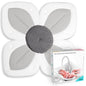 Blooming Bath Baby Bath Seat - Baby Tubs for Newborn Infants to Toddler 0 to 6 Months and Up - Baby Essentials Must Haves - The Original Washer-Safe Flower Seat (Lotus, Gray/White/Yellow)