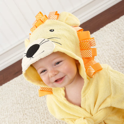 Baby Aspen "Utterly Adorable Cow Hooded Towel/Baby Robe, 0-9 Months
