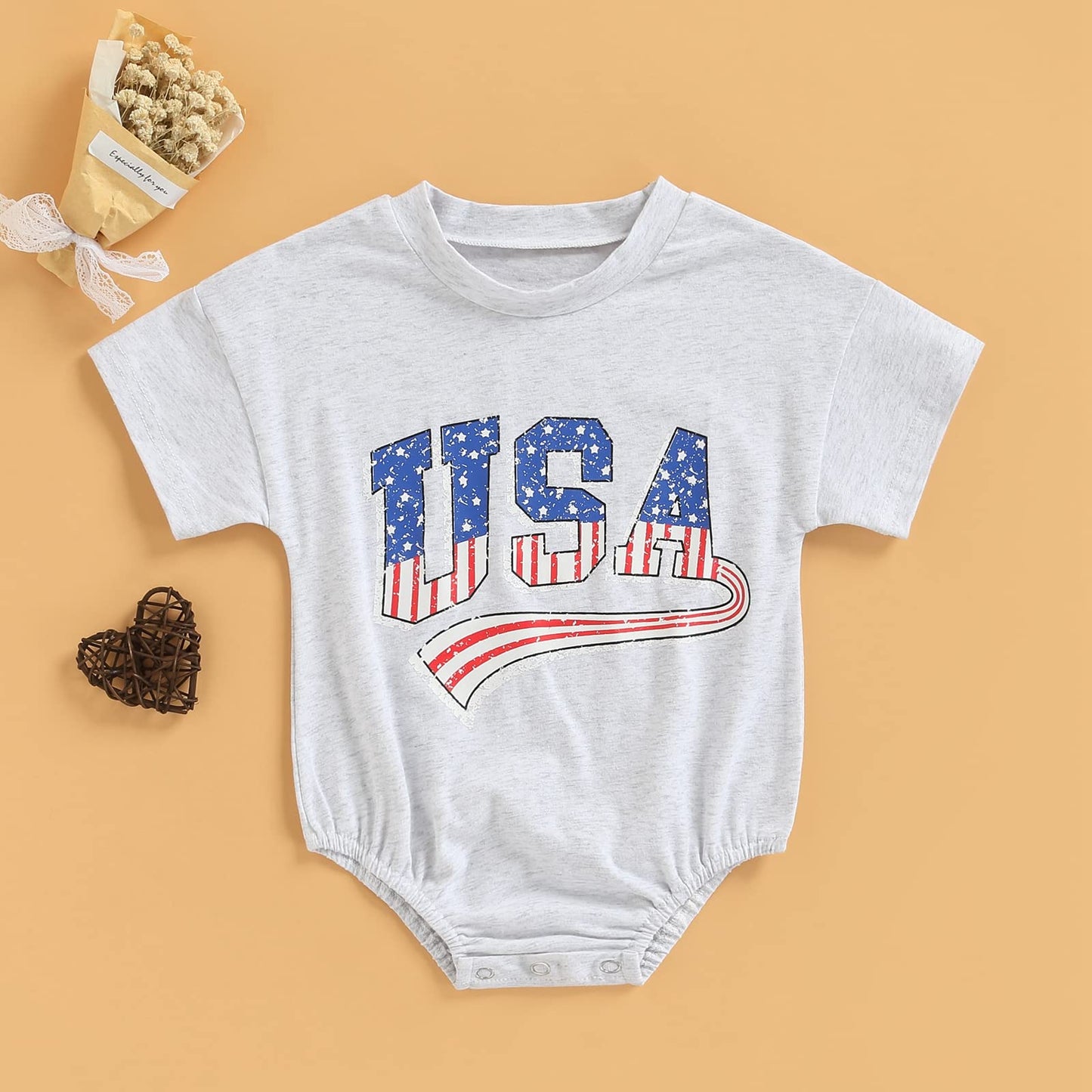 Newborn Infant Baby Boy Summer Outfit Mamas Boy Baby Clothes Boy Oversized Romper Shirts Short Sleeve Onesie