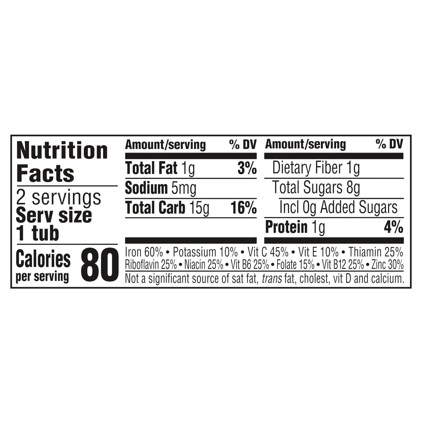 Gerber Baby Food 2nd Foods, Mixed Cereal, Pears & Cinnamon with Oatmeal Puree, 4 Ounce Tubs, 2-Pack (Pack of 8)