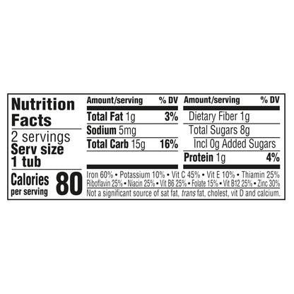 Gerber Baby Food 2nd Foods, Mixed Cereal, Pears & Cinnamon with Oatmeal Puree, 4 Ounce Tubs, 2-Pack (Pack of 8)