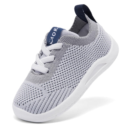 MORENDL Toddler Shoes Baby Walking Sock Shoes Infant Sneakers 0-4 Years Boy Girl Barefoot Tennis Shoe Non-Slip Brethable