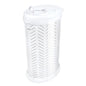 Ubbi Steel Diaper Pail, Odor Locking, No Special Bag Required, Award-Winning, Registry Must-Have, White