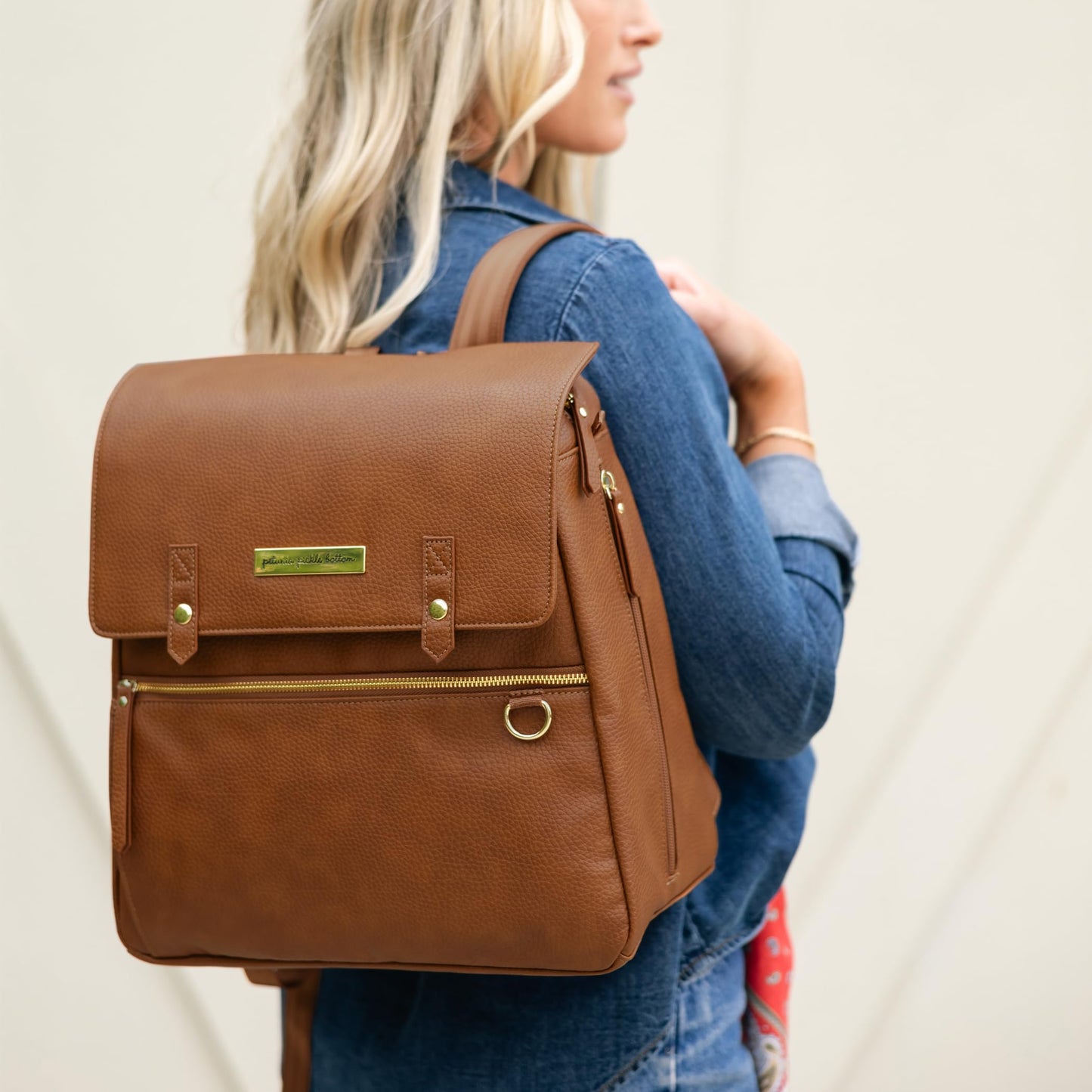 Petunia Pickle Bottom Meta Backpack | Baby Bag | Diaper Bag Backpack for Parents | Stylish Bag and Organizer | Comfortable, Spacious Backpack for Moms and Dads | Cedar