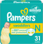Pampers Baby Diapers - Swaddlers - Size 1, 198 Count, Ultra Absorbent Disposable Infant Diaper